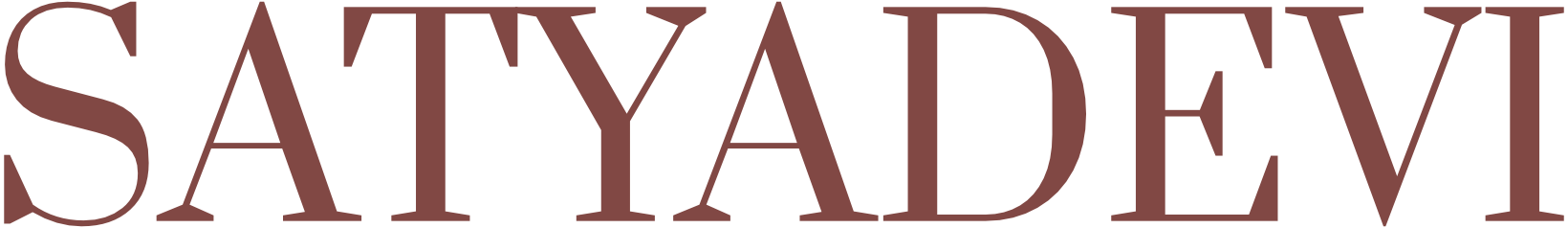 Schriftzug "Satyadevi".