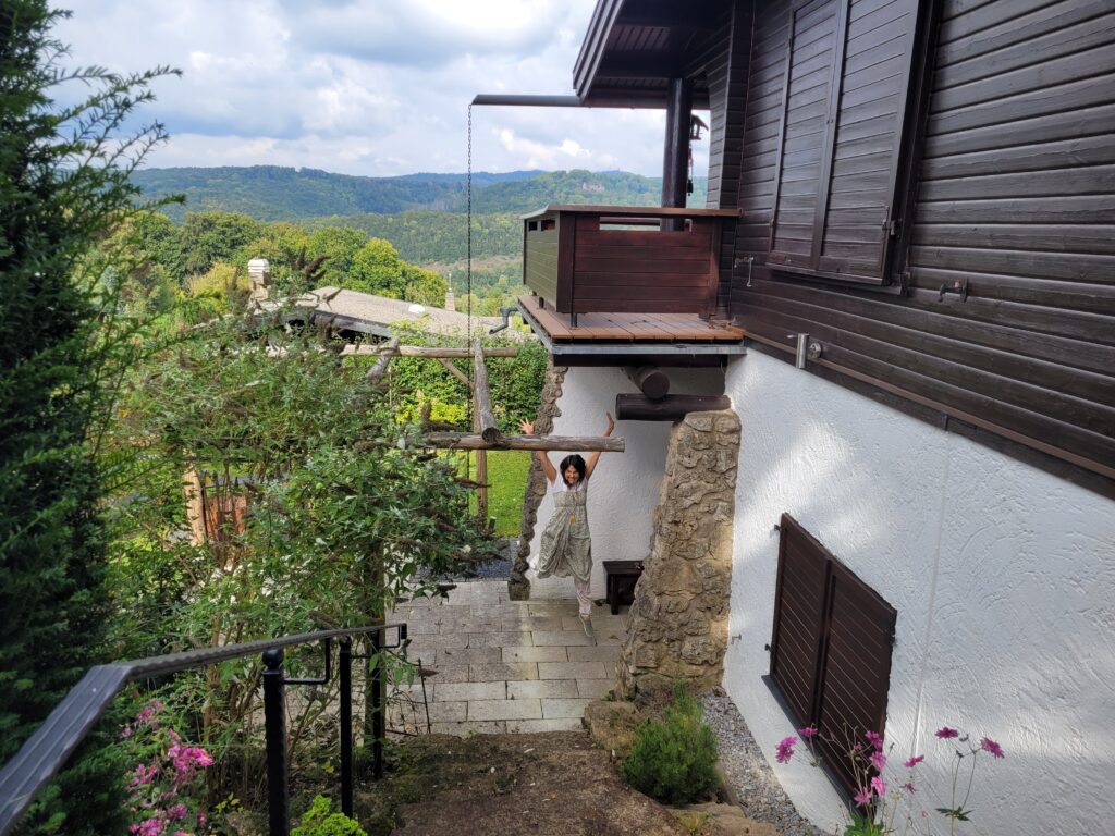 Das Haus von Akashaveda in Bad Lauterberg im Harz.