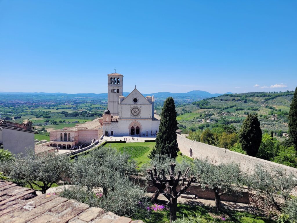 Basilika in Assisi.