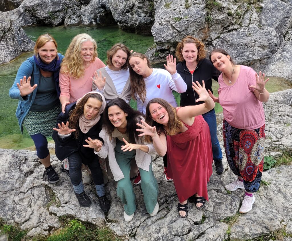 Gruppenbild beim Seminar im Allgäu.