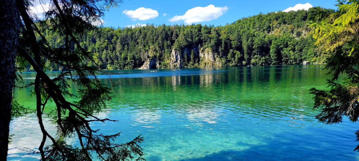 Blick auf den Eibsee.
